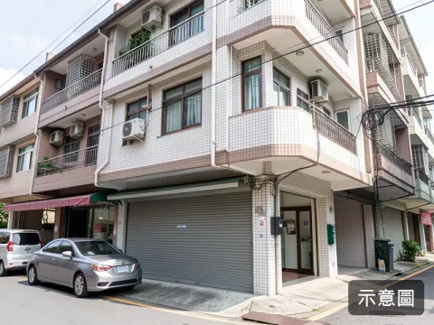 高鐵站旁 透天店面住家四樓